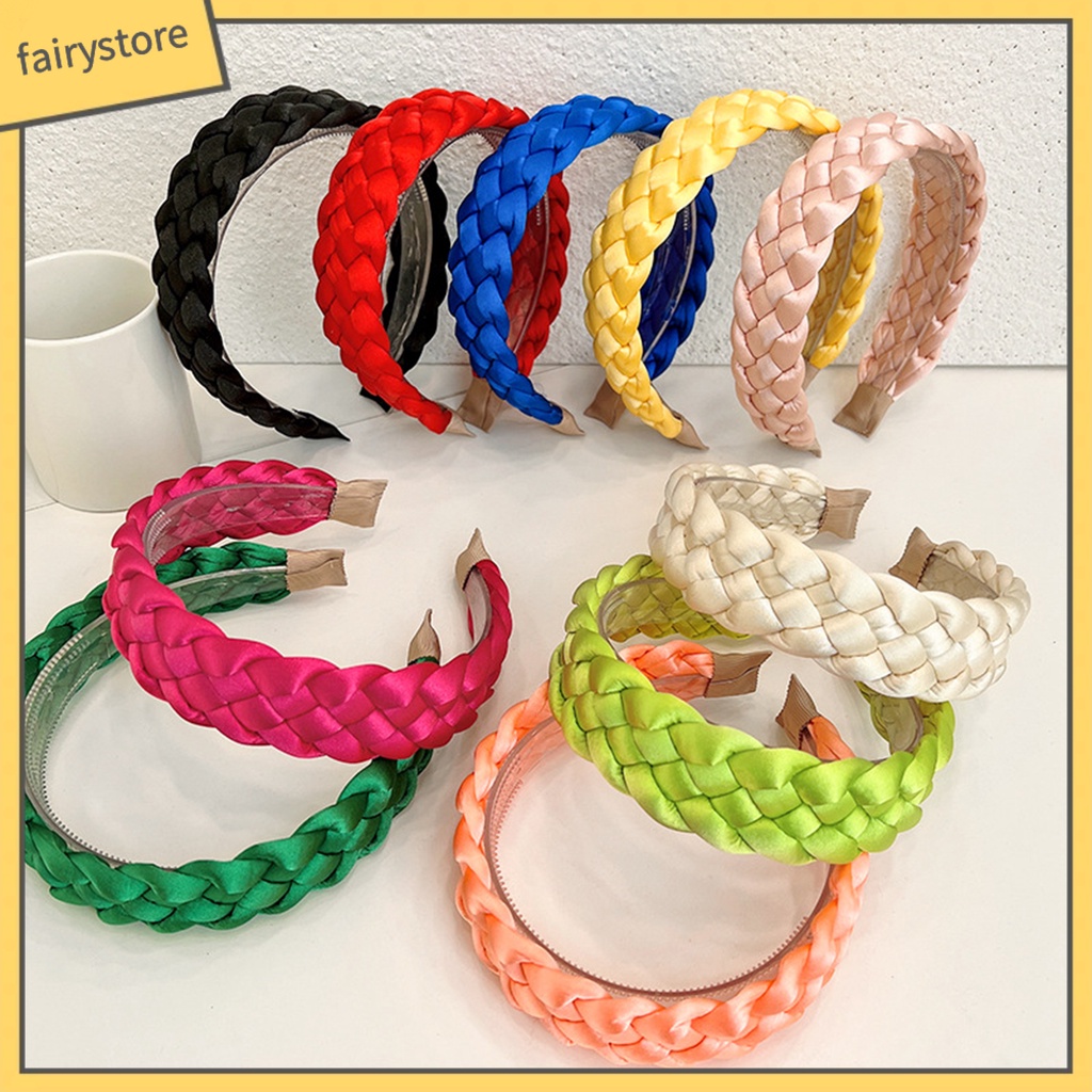 Băng Đô Cài Tóc [FRO] Bằng Nhựa Thiết Kế Bện Răng Trang Trí Cho Nữ Cuộc Sống Hàng Ngày