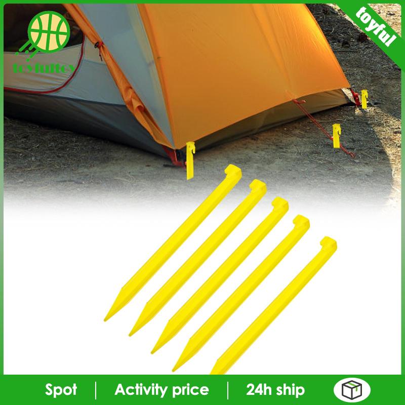 Bộ 5 Cọc Dựng Lều Chống Gió Tiện Dụng