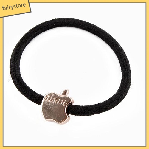 Bộ 10 Dây Cột Tóc Cao Su Co Giãn Đính Hạt Đáng Yêu Cho Nữ Giá Đỡ