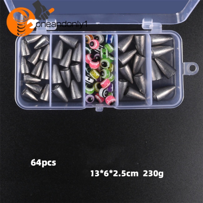 Hộp 64 Phụ Kiện Câu Cá Chuyên Dụng