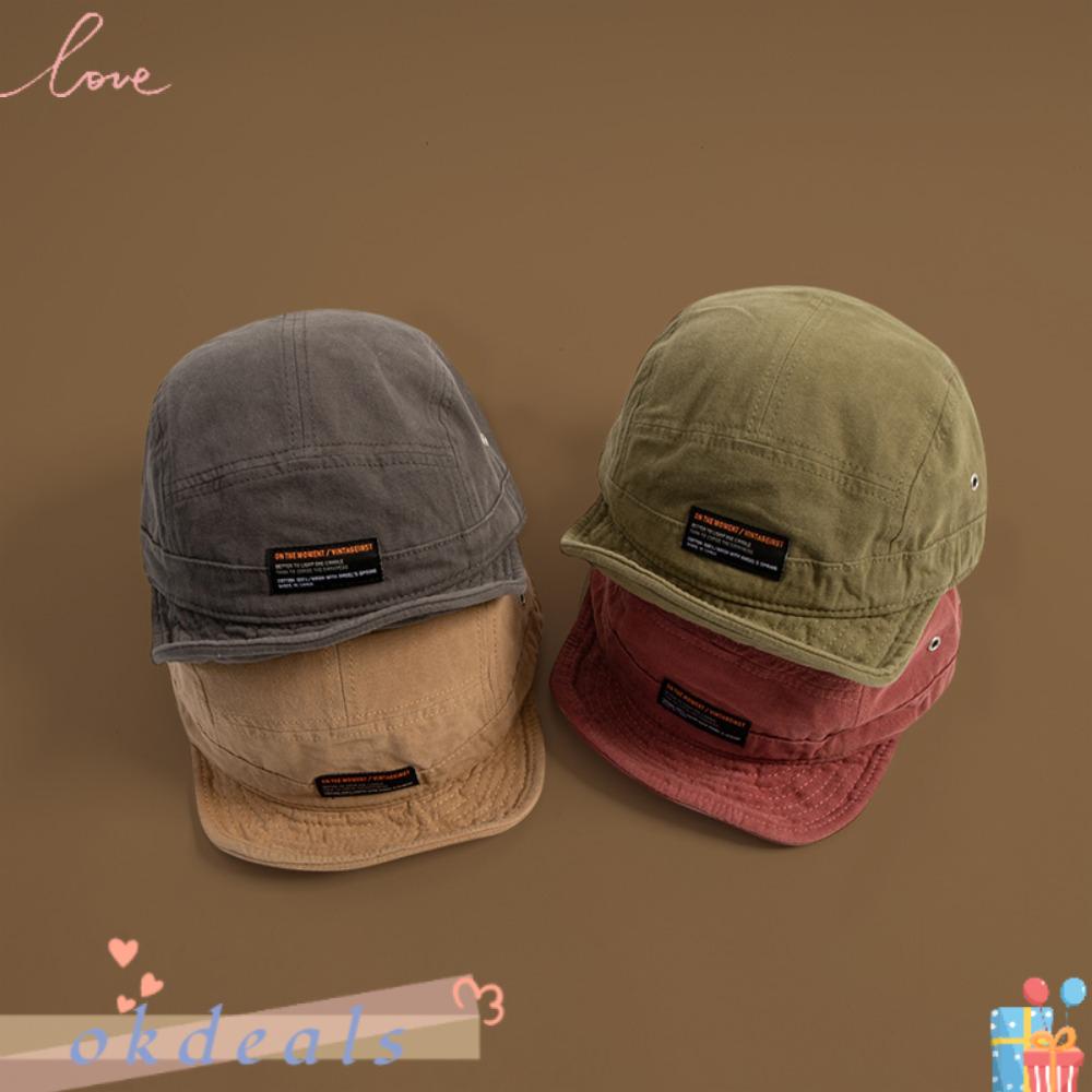 Mũ Lưỡi Trai Vành Ngắn Điều Chỉnh Được In Chữ Thời Trang