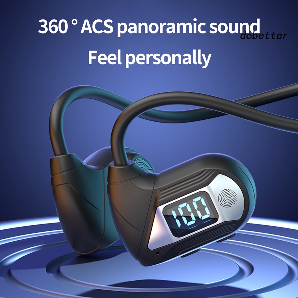 Tai Nghe Thể Thao Không Dây Bluetooth 5.3 Âm Thanh HiFi Màn Hình LED Kỹ Thuật Số