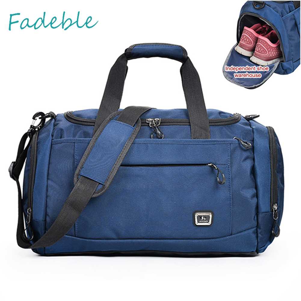 Túi Đựng Đồ Tập Thể Thao Sức Chứa Lớn Chia Ngăn Khô / Ướt Tiện Dụng Cho Nam Và