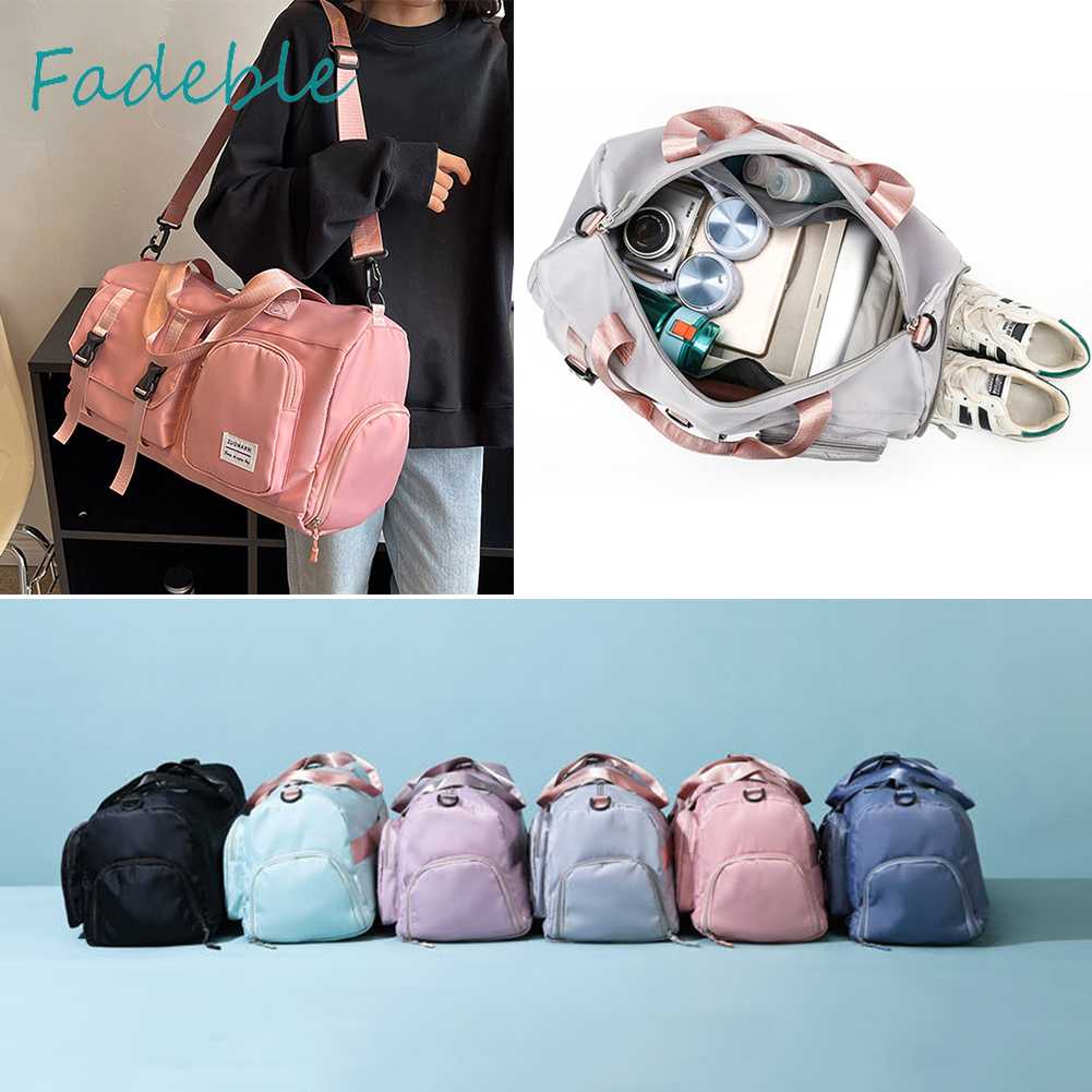 Túi Đựng Đồ Tập Thể Thao Sức Chứa Lớn Chia Ngăn Khô / Ướt Tiện Dụng Cho Nam Và