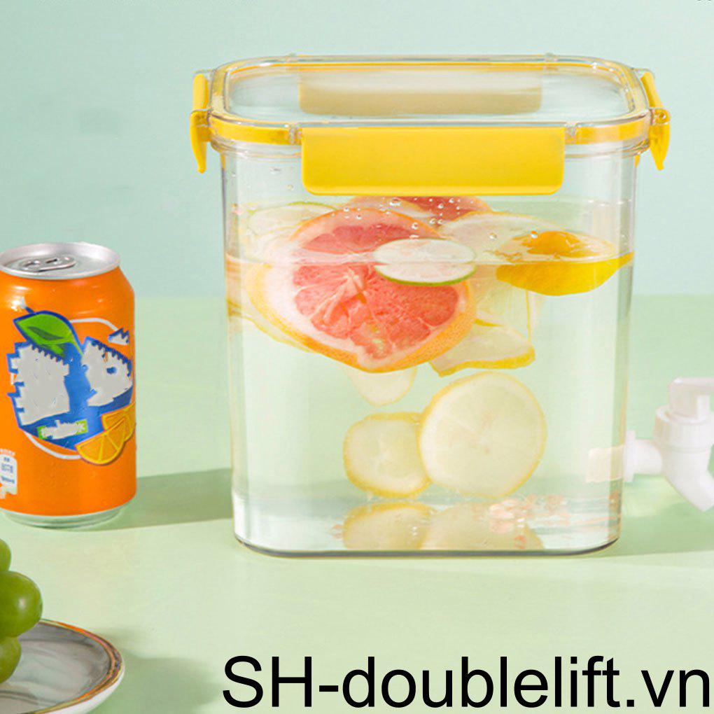 Bình Đựng Nước 3 5L Bằng Nhựa Chống Rò Rỉ Tiện Dụng Cho Gia Đình