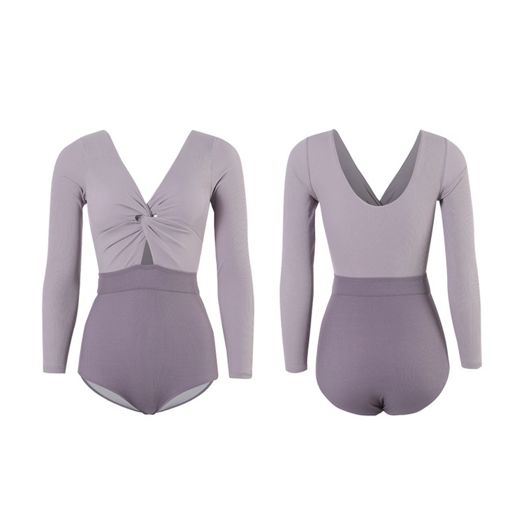 Đồ Bơi Một Mảnh Dài Tay Ôm Dáng Phong Cách Hàn Quốc Gợi Cảm Cho Nữ