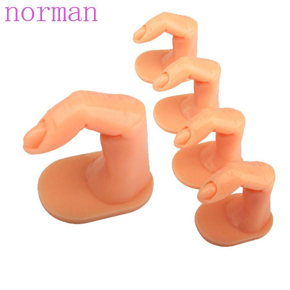 Mô Hình Ngón Tay Giả Bằng Nhựa Chất Lượng Cao Hỗ Trợ Luyện Tập Làm Móng DIY