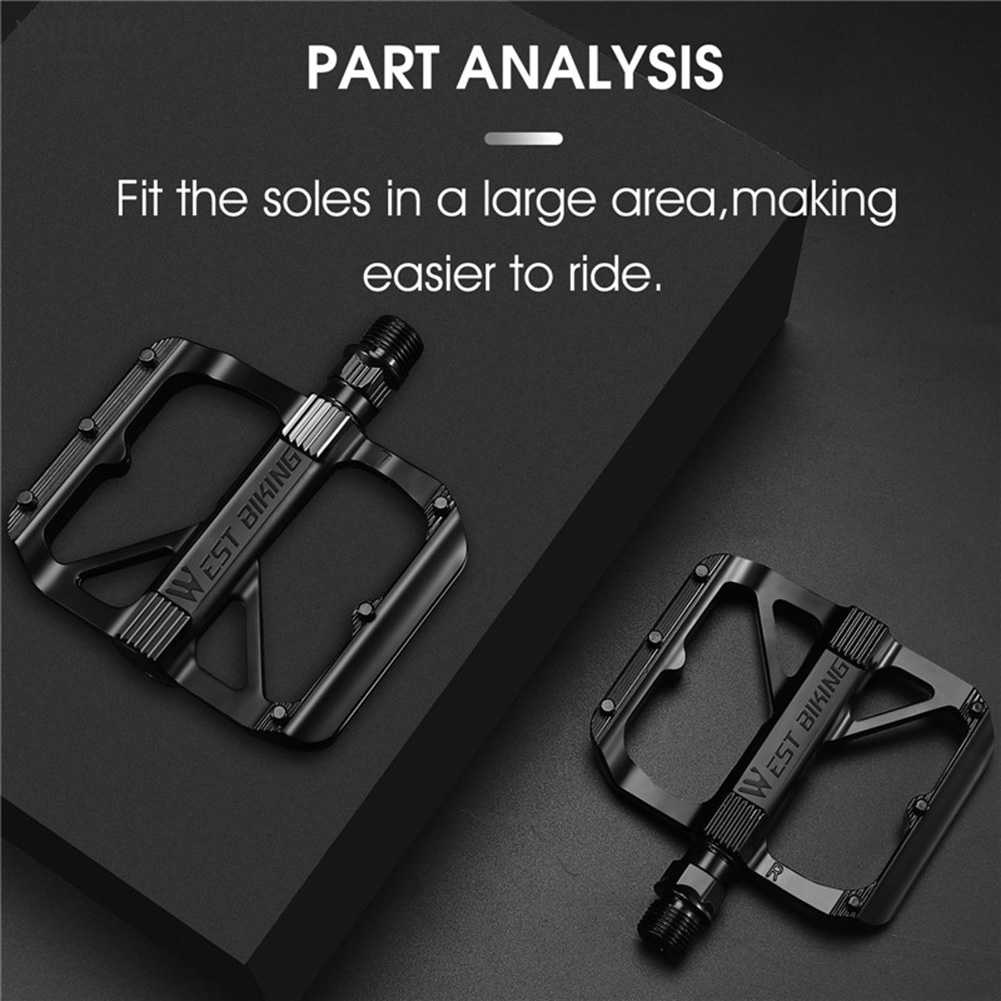 Bàn Đạp Chống Trượt Bằng Hợp Kim Nhôm Chất Lượng Cao Dành Cho Xe Đạp