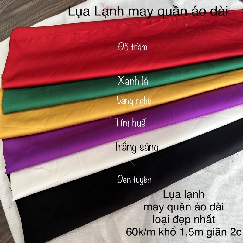 Vải Gấm lụa Hoa, Lụa Gấm Hoa Gió- May Áo Dài, Áo Bà Ba, Bộ Lụa