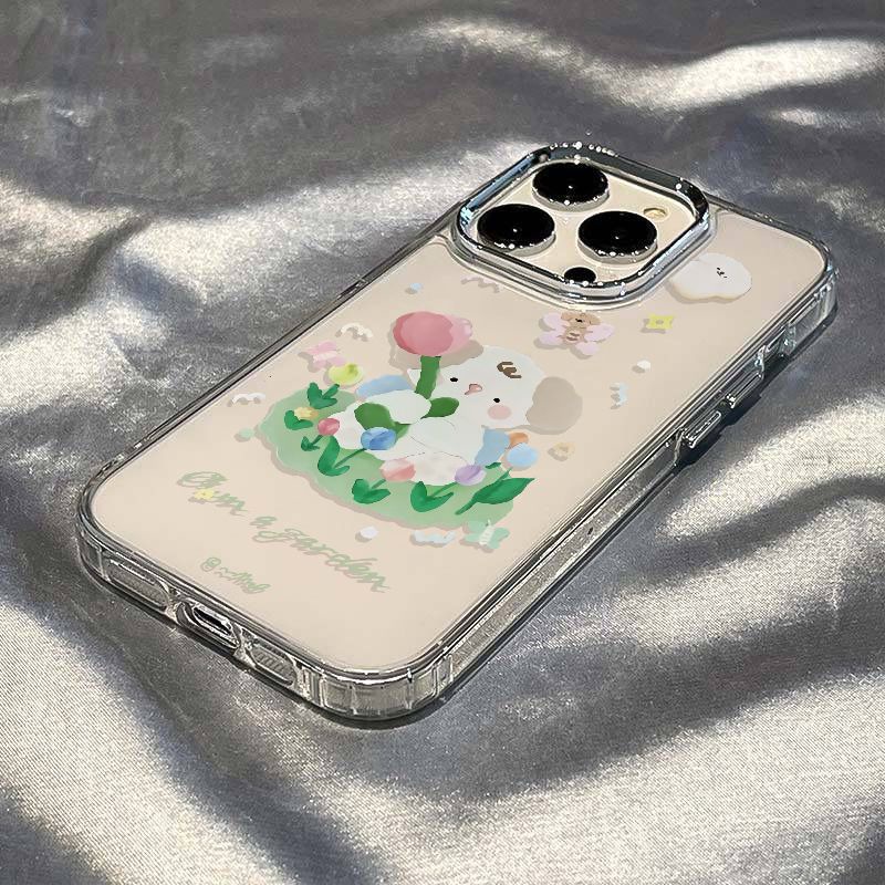 ✅Ốp Điện Thoại Mềm Chống Sốc Họa Tiết Chú Cún Đáng Yêu Cho Iphone 127 814 Pro 1311 plus