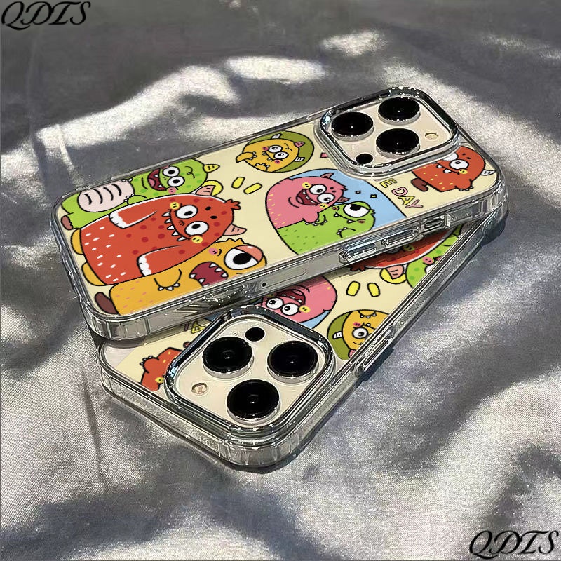 ✅Ốp Điện Thoại Dẻo Họa Tiết Quái Vật Chống Sốc Cho Iphone max714pro / iPhone12 11 plus813 K4Y0