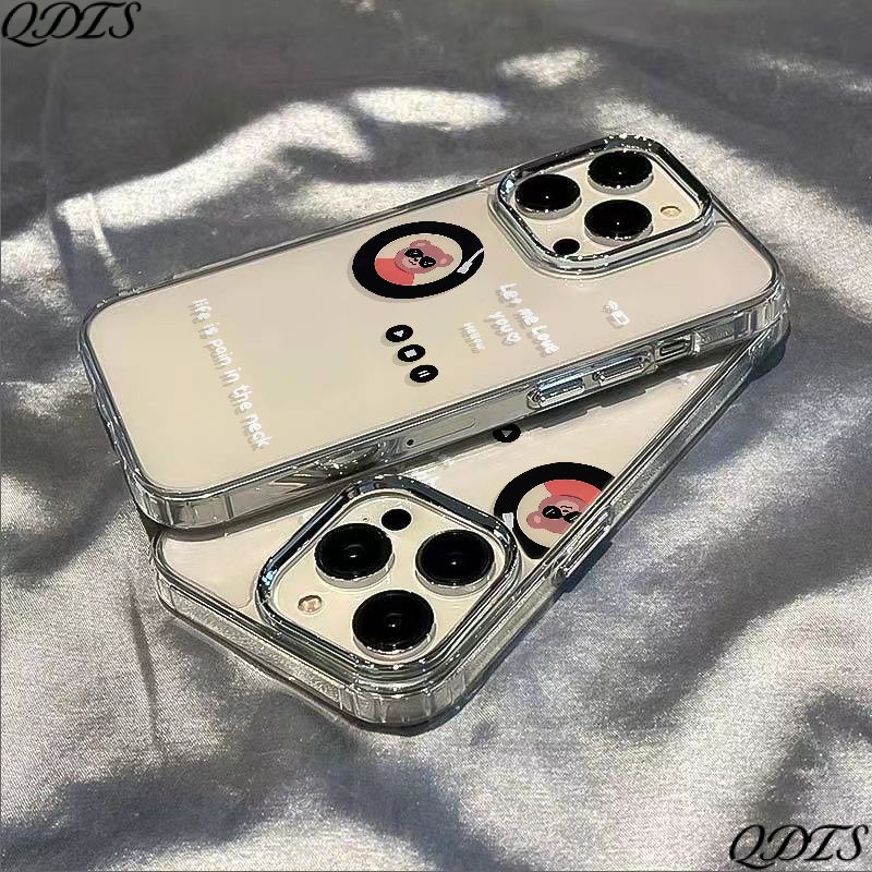 ✅Ốp Điện Thoại Mềm Chống Sốc In Hình Gấu 13 Kiểu Đơn Giản Cho Iphone 8 max 14pro 12117 / PRDT