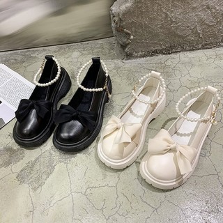 Giày Búp Bê Da Đế Bằng Thời Trang Cho Nữ