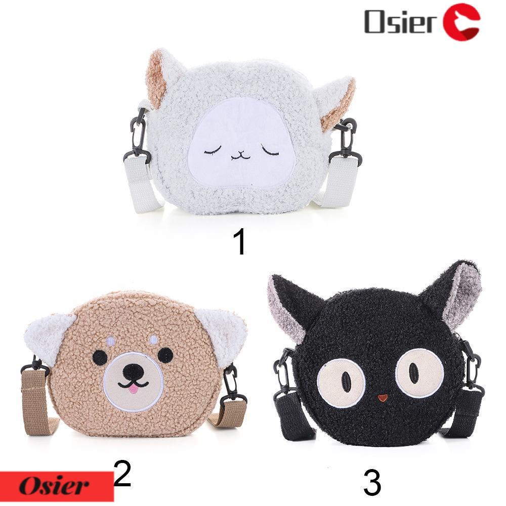 Túi Đeo Chéo Phủ Lông Thời Trang Nhật Bản Đáng Yêu OSIER1
