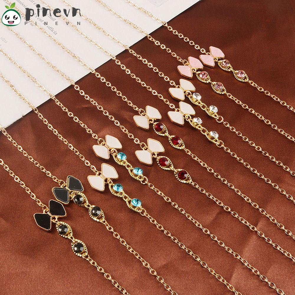 Dây Đeo Mắt Kính Hình Nơ Bằng Kim Loại