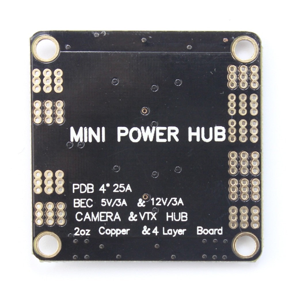 Bảng Phân Phối Nguồn Hub PDB Với BEC 5V & 12V Cho FPV QAV250 ZMR250