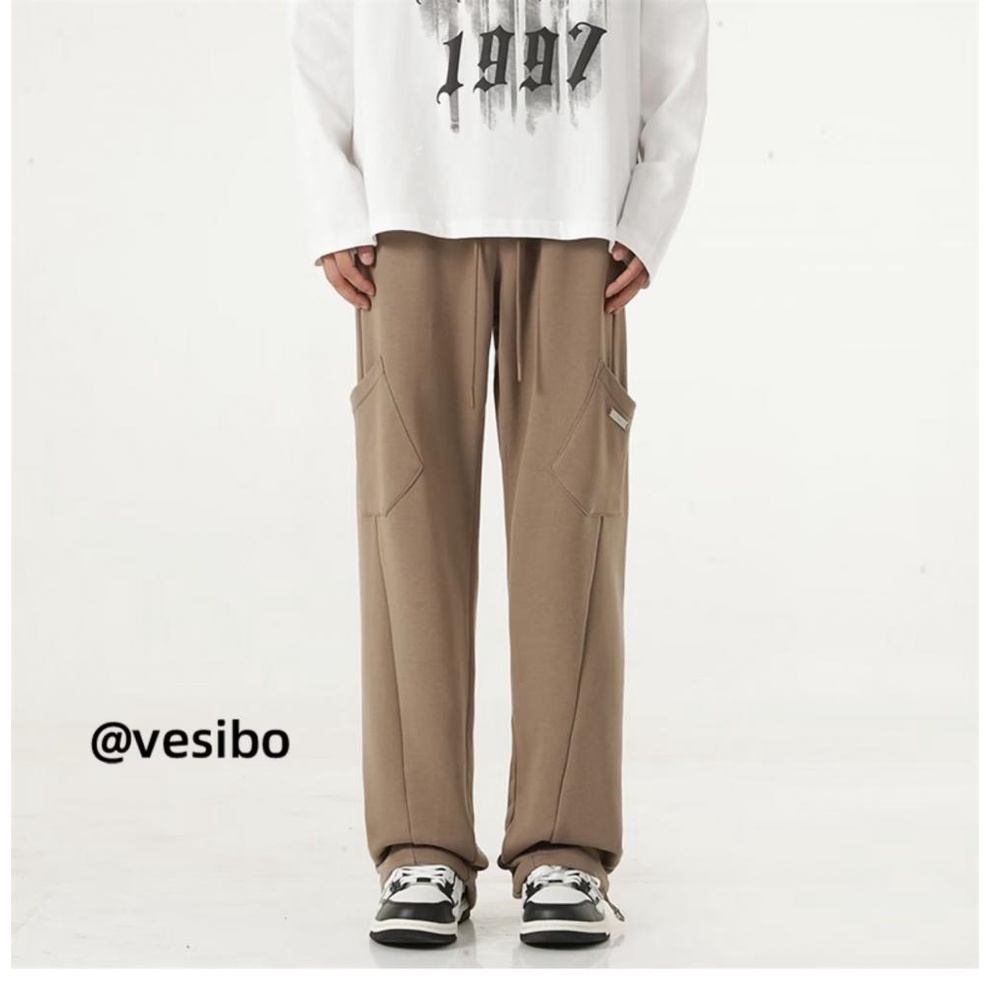 Quần Dài Dáng Rộng Lưng Cao Co Giãn Tốt Thời Trang Mùa Hè Cho Nam