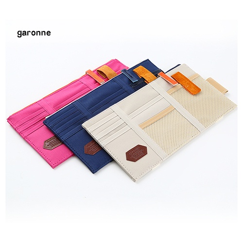 Túi Đựng Thẻ Đa Năng Gắn Tấm Che Nắng Xe Hơi