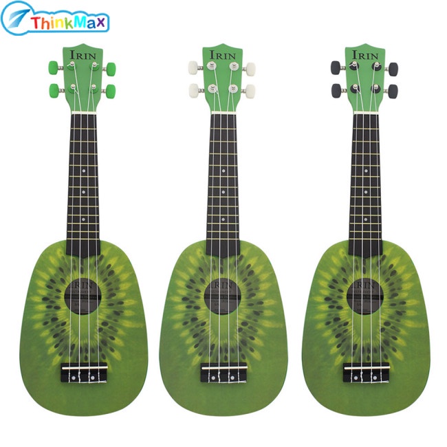 Túi Đựng Đàn Ukulele 21in Họa Tiết Trái Kiwi Kèm Dây Đeo Và Kẹp Điêu Khắc Thủ Công