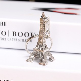 Móc Khóa Hình Tháp Eiffel Phong Cách Vintage