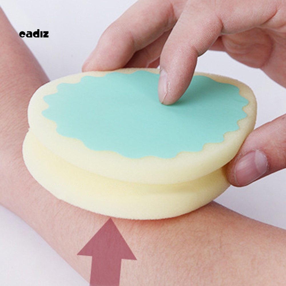 Bộ 3 Miếng Mút Tẩy Lông Không Đau Hình Trái Tim / Tròn / Giọt Nước