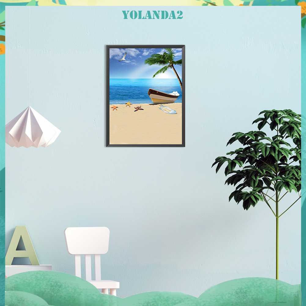 Tranh Đính Đá Kim Cương Toàn Bộ 5D DIY Hình Vẽ Nghệ Thuật Trang Trí Nhà Cửa