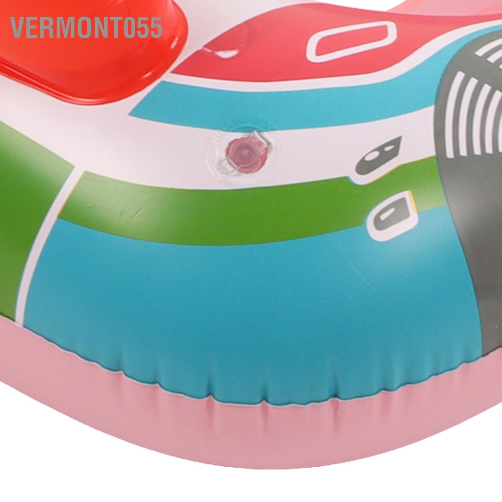 Vermont055 Du Thuyền Bể Bơi Phao Bơm Hơi Bọc Vô Lăng Nhựa PVC Chống Rò Rỉ Chân Lỗ Tập Đi Cho Mùa Hè