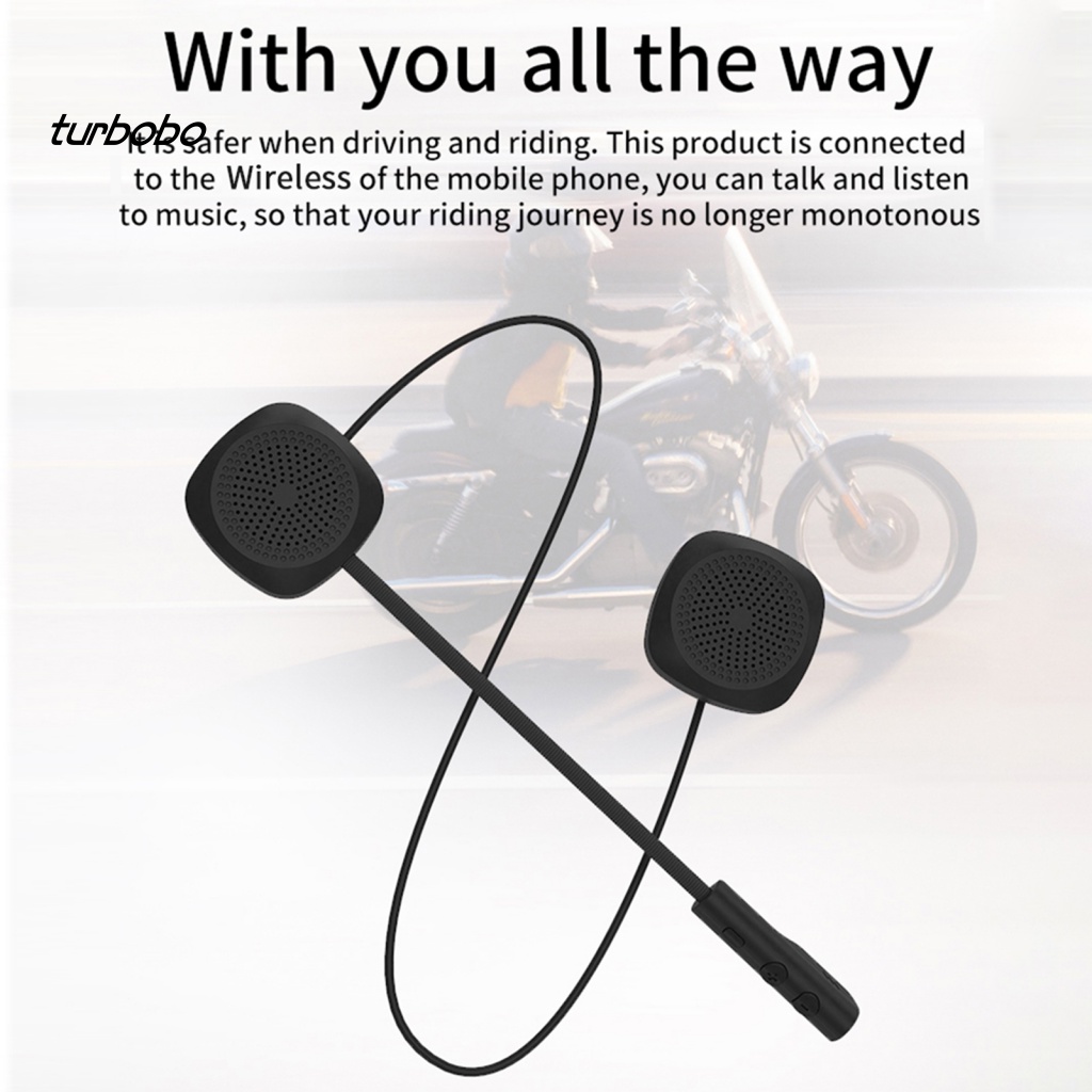 Turbobobo Tai Nghe Bluetooth Chống Nước Gắn Mũ Bảo Hiểm Xe Máy
