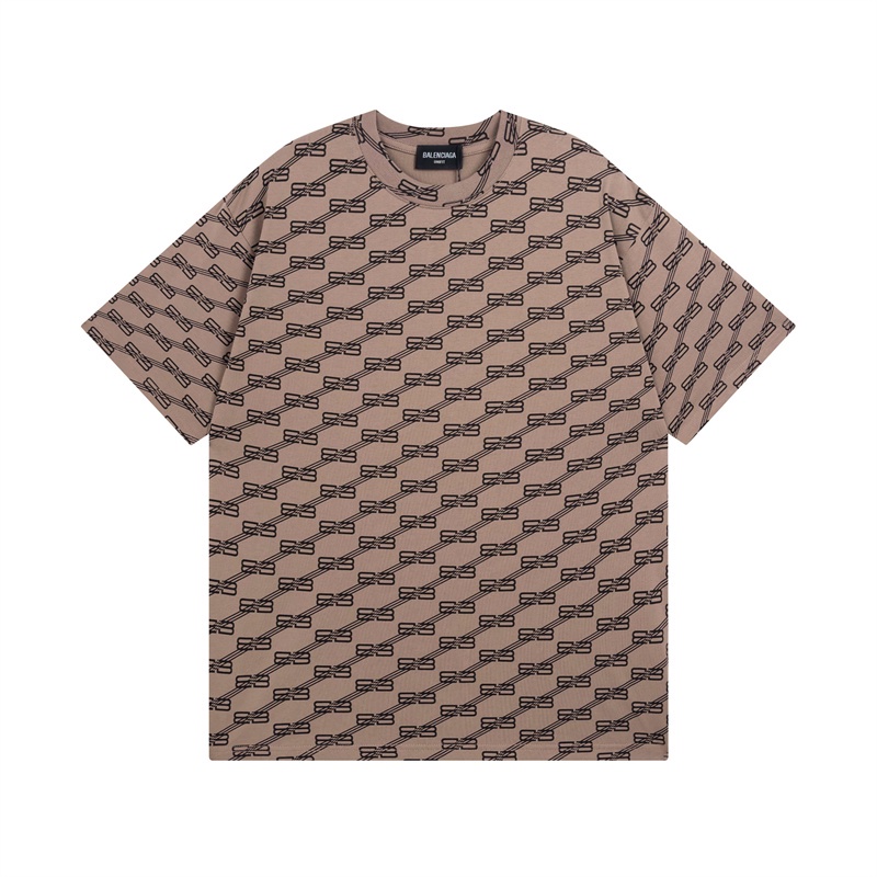 Áo Thun Tay Ngắn Dáng Rộng In LOGO Kiểu Cổ Điển Chất Lượng Cao