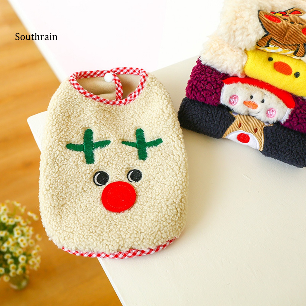 Áo Sweater Dệt Kim Sát Nách In Họa Tiết Hoạt Hình Thoải Mái Thời Trang Mùa Thu Cho Cún Cưng