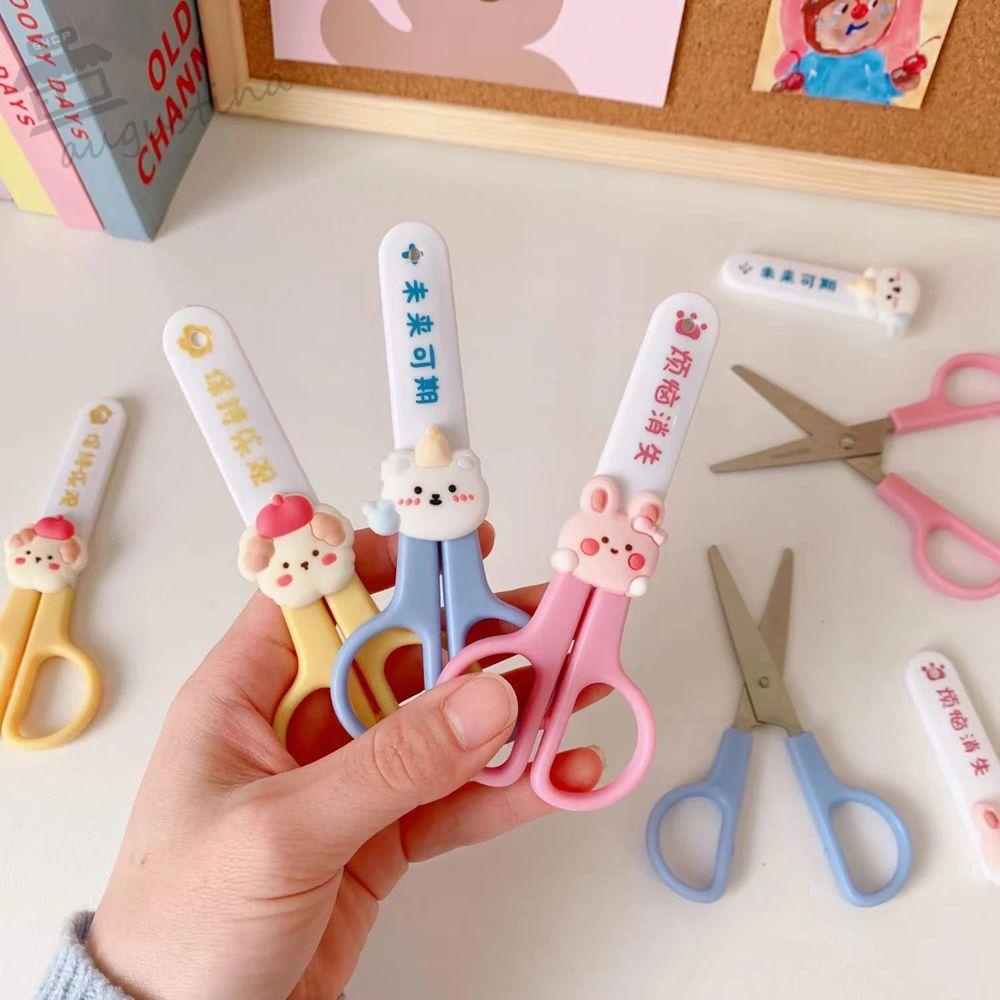 Kéo Inox Mini Cắt Giấy Nghệ Thuật AUGUSTINA Tiện Dụng Cho Học Sinh / Văn Phòng