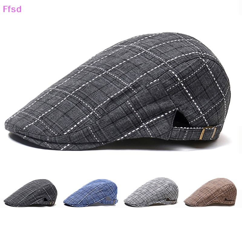 {Ffsd} Mũ Beret Phong Cách Anh Quốc Cổ Điển Mới Xuân Thu Đông Dành Cho Nam