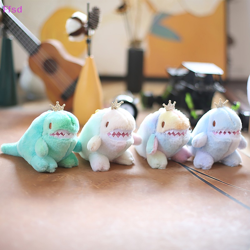 {Ffsd} Móc Khóa Hình Khủng Long Nhồi Bông Mềm Mại Đáng Yêu Dành Cho Nữ