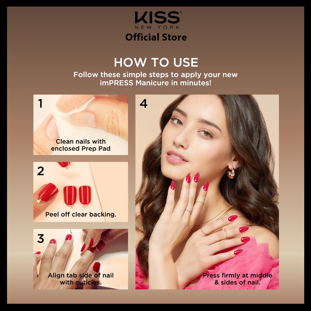 PRESS-ON MANICURE LIFE GOES ON