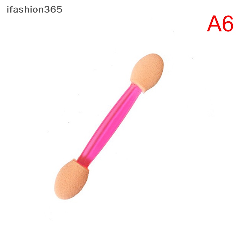 Set 10 Cọ Trang Điểm Mắt Hai Đầu Sử Dụng Một Lần ifashion365