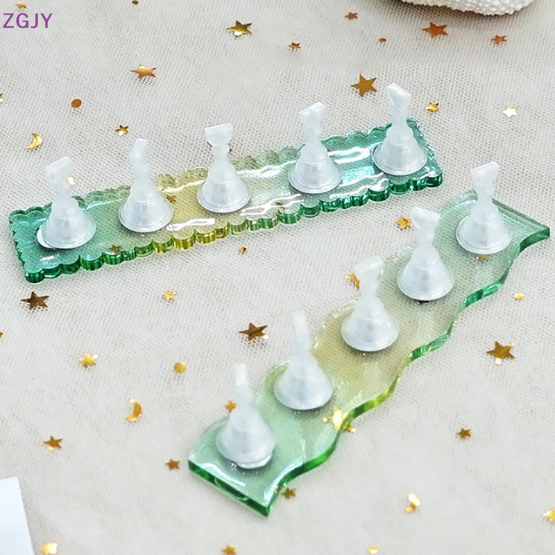 Giá Trưng Bày Móng Tay Giả Từ Tính Bằng Acrylic Mới