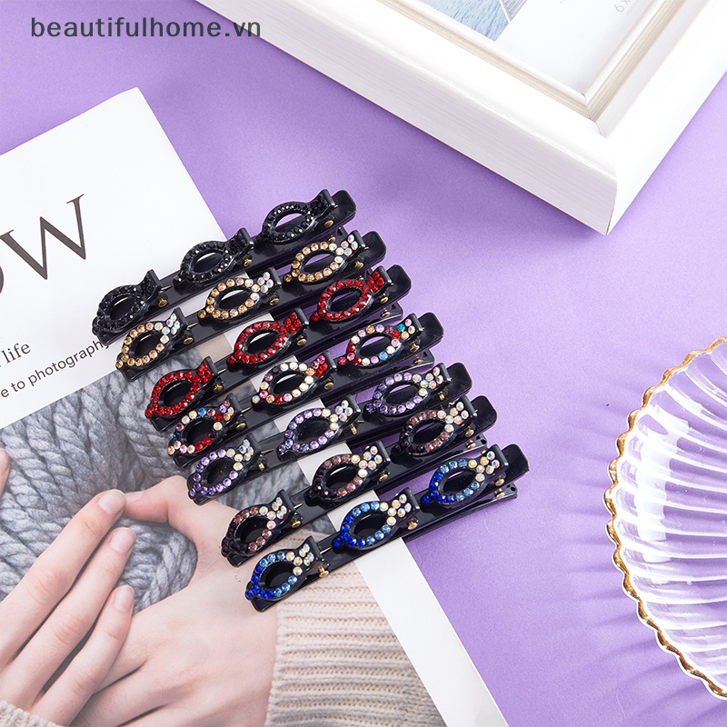 Kẹp Tóc Bện Tạo Kiểu Trang Trí Tóc Ngọt Ngào Dễ Thương Cho Nữ [beauty]