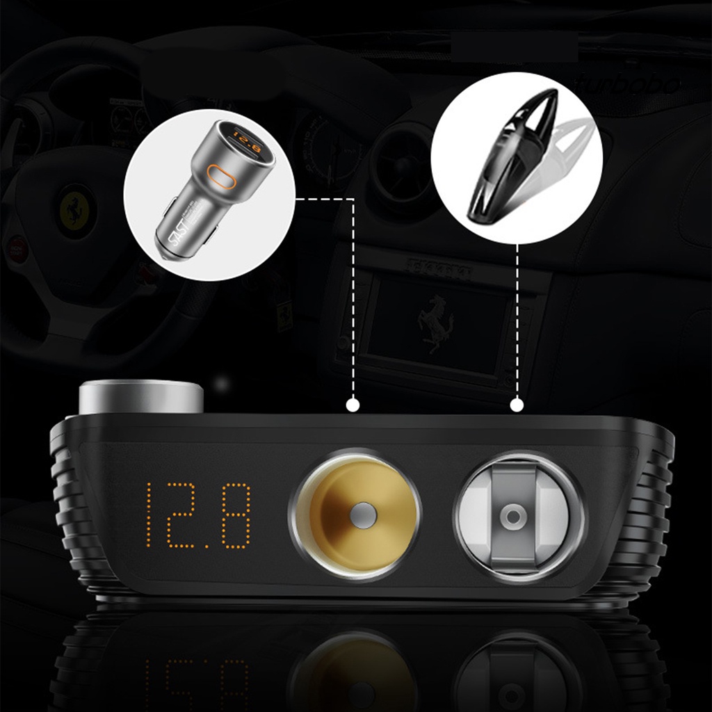 Bộ Chuyển Đổi Sạc USB Hai Đầu Ra Dễ Lắp Đặt Cho Xe Hơi