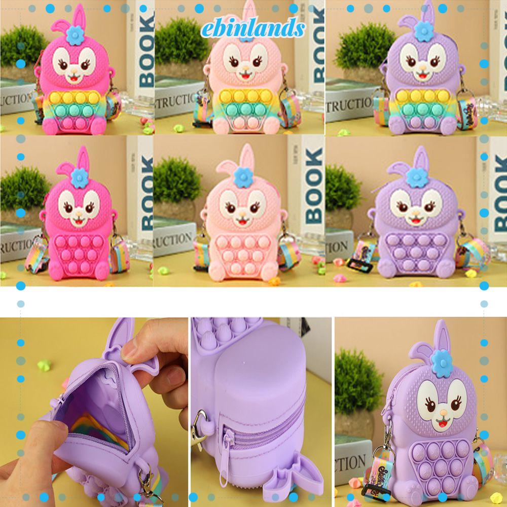 Ebinlands Rodent Pioneer Túi Đeo Chéo Vai Đựng Tiền Xu Chống Căng Thẳng Cho Nữ Giới