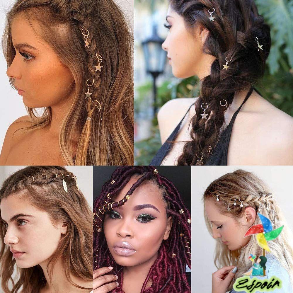 Bộ 140 Dây Buộc Tóc Bằng Nhôm Hình Vỏ Sò Xinh Xắn