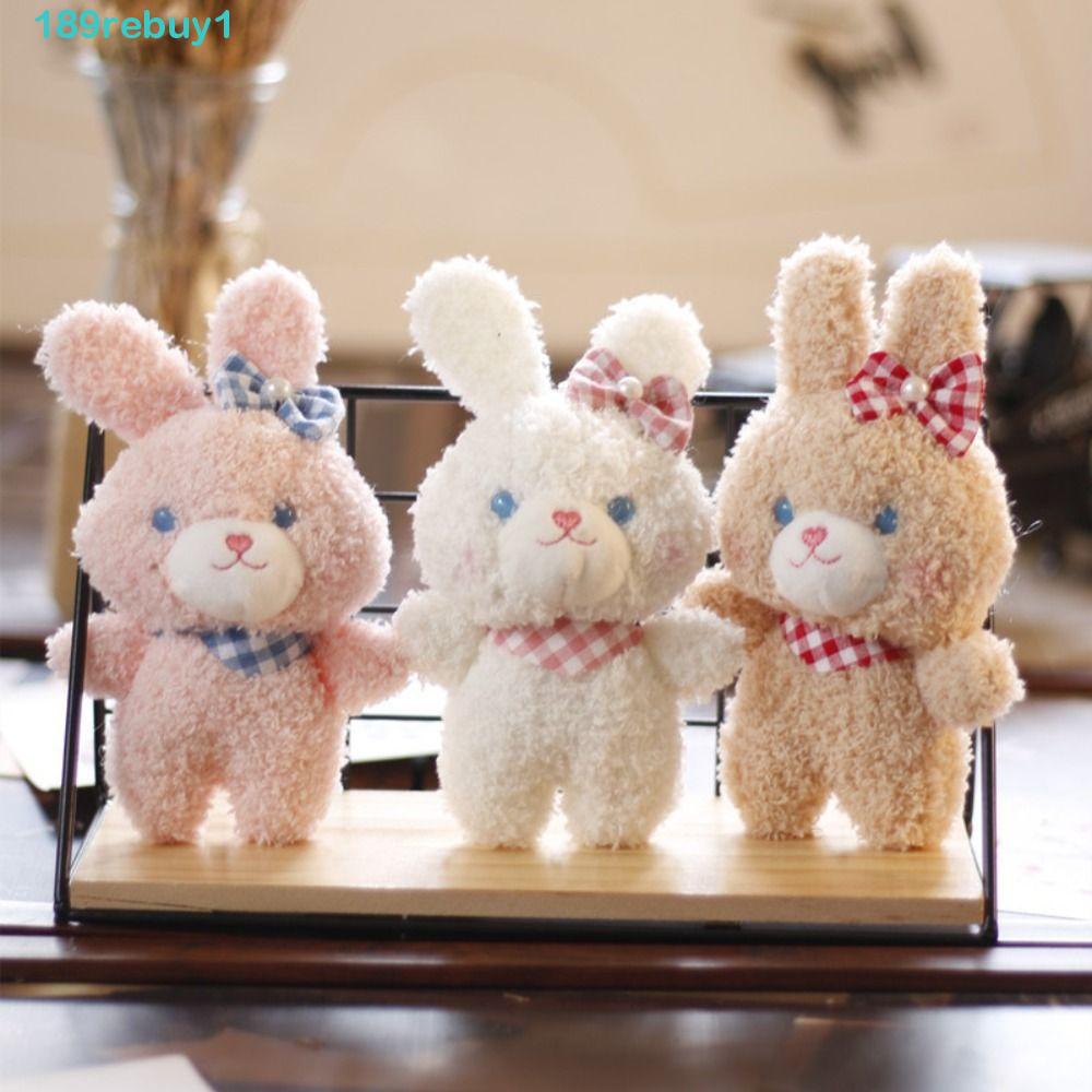 Móc Khóa Thỏ Nhồi Bông REBUY1 Dễ Thương