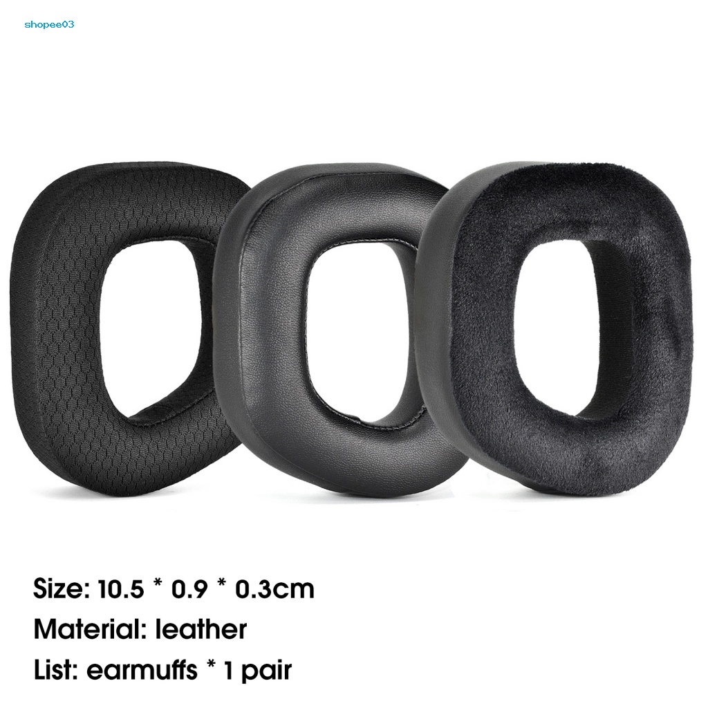 1 Cặp Đệm Tai nghe không dây Dày Dặn Thoải Mái Màu Đen Dành Cho CORSAIR HS80 RGB