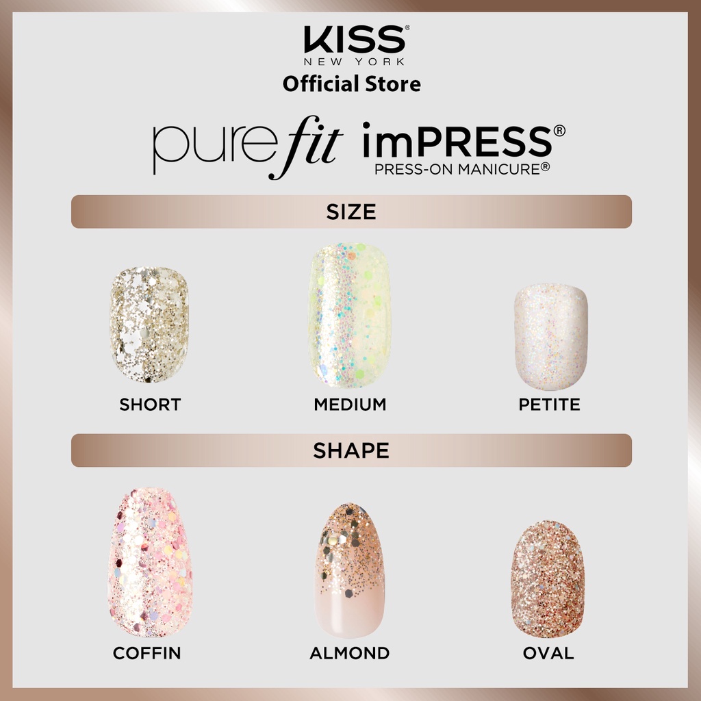 COLOR PRESS-ON MANICURE COFFIN SUMPTUOUS