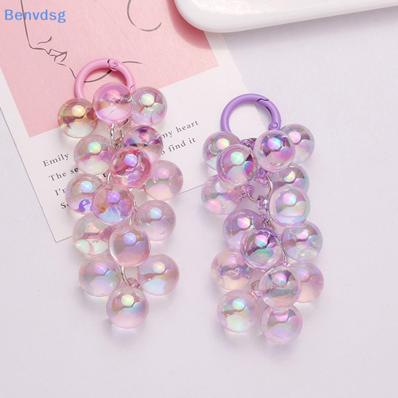 Benvdsg > Móc Chìa Khóa Xe Hơi Chuỗi Hạt Nhiều Màu Sắc Tươi Tắn Nhỏ Nhắn Thời Trang Trang Trí Túi Xách