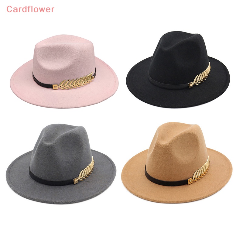 Mũ Fedora Ấm Áp Thời Trang Cho Nữ Mới