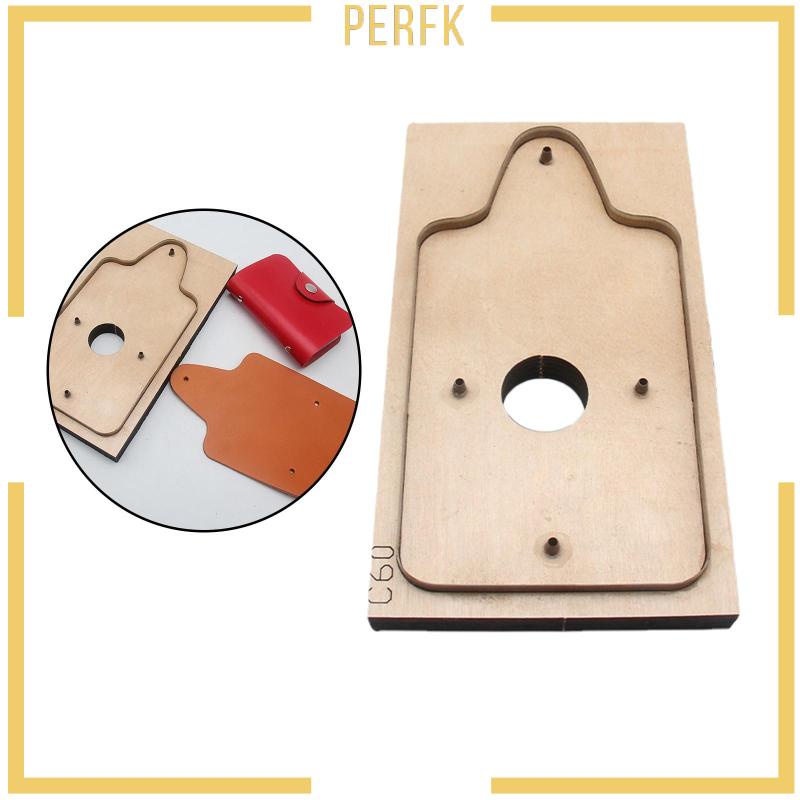 Khuôn Cắt Giấy / Ví Da / Thẻ Bằng Gỗ Gấp Gọn DIY