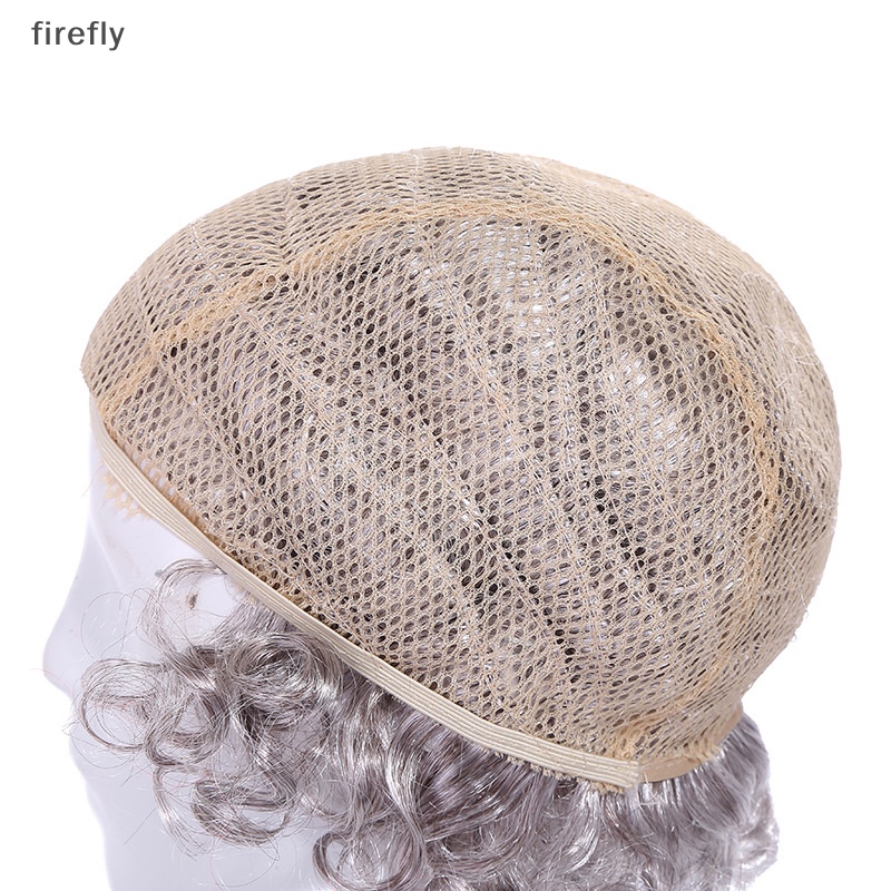 Bộ Tóc Giả Màu Trắng Dùng Biểu Diễn Sân Khấu Dành Cho Người Lớn Tuổi Và Bà