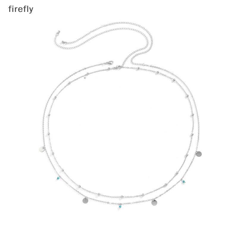 Chuỗi Hạt Đeo Hông Nhiều Lớp Phong Cách Boho Thời Trang Mùa Hè Cho Nữ