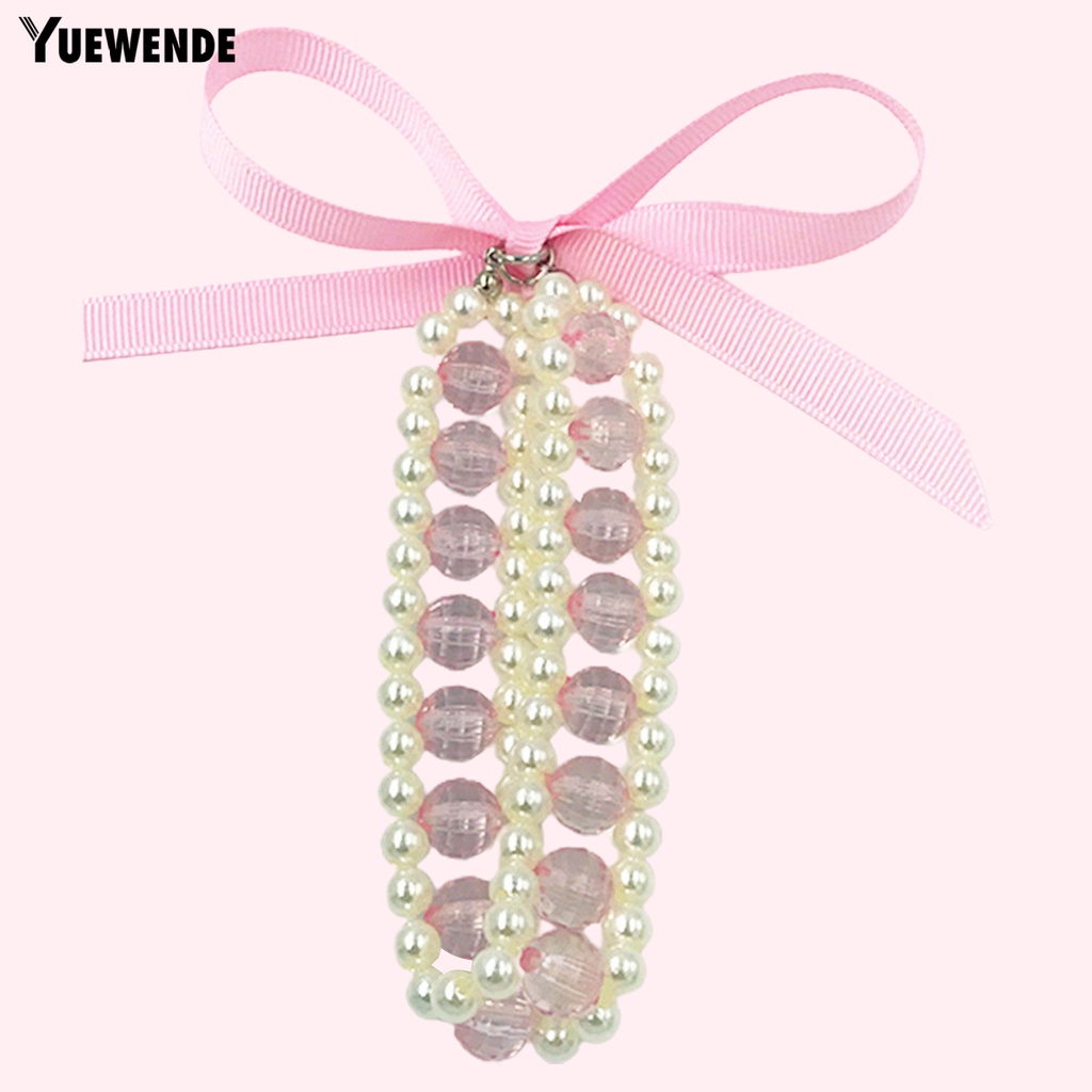 Yq.e Vòng Cổ Acrylic Ngọc Trai Giả Tinh Tế Trang Trí Vòng Cổ Cho Thú Cưng Hàng Ngày