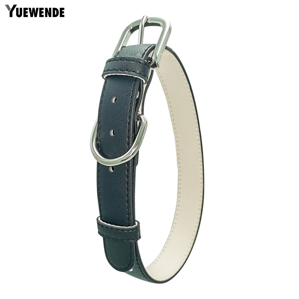 Yq.e Vòng Cổ Hai Khóa Cài Cỡ Nhỏ / Vừa / Lớn Thoải Mái Chống Thoát Hiểm Có Thể Điều Chỉnh Cho Thú Cưng